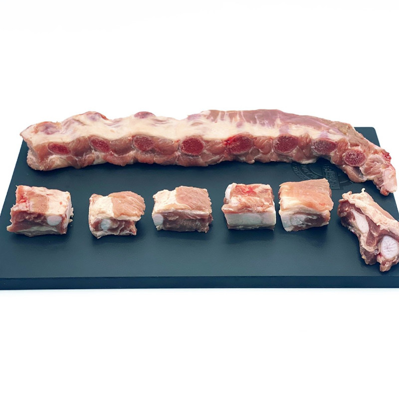 Costillar de Cerdo Duroc. El costillar más tierno del mercado