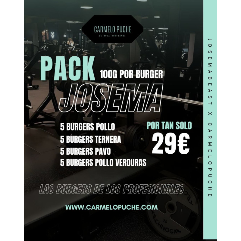 pack hamburguesas Josema beast