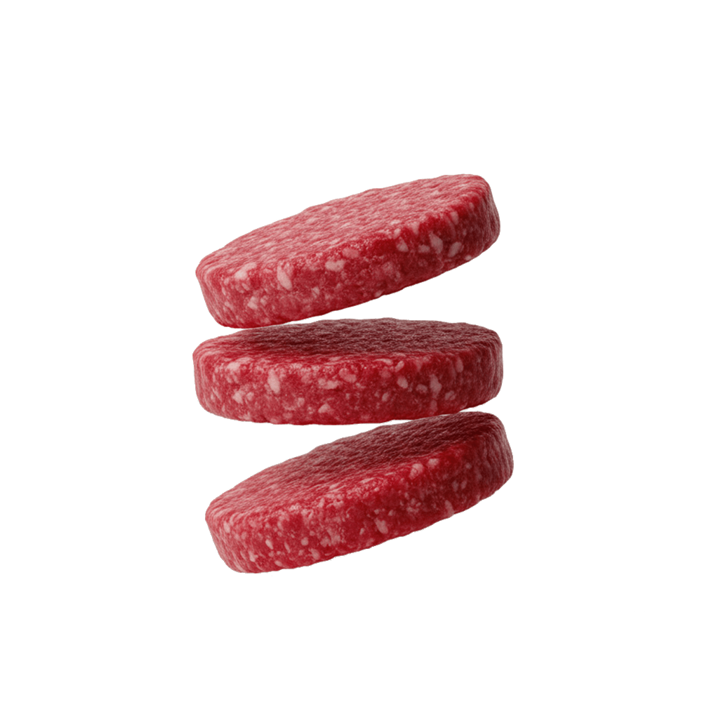 Burger 300 de Vacuno. 300g de Proteína Real.