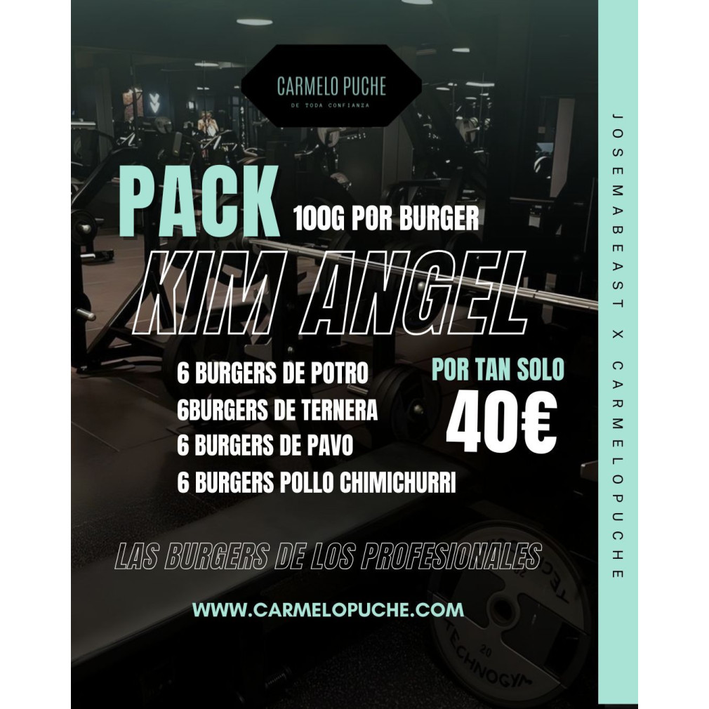 Pack burgers Kim Angel