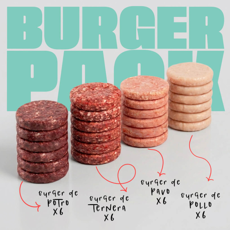 Pack burgers Kim Angel