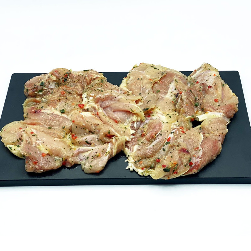 Muslos al Ajillo súper jugosos. Ideales para disfrutar del pollo de manera diferente