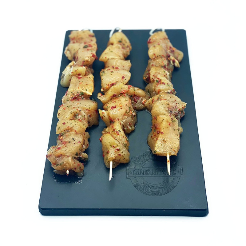 Pinchos de pollo
