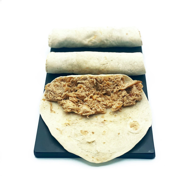 Fajitas de pollo caseras. Disfruta del pollo sin remordimientos