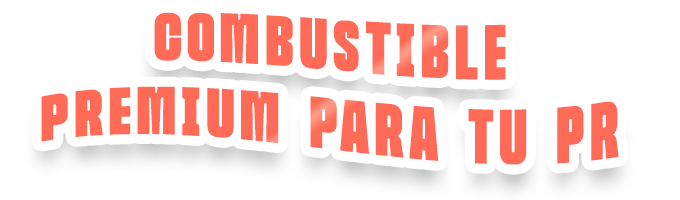 Combustible premium para tu PR